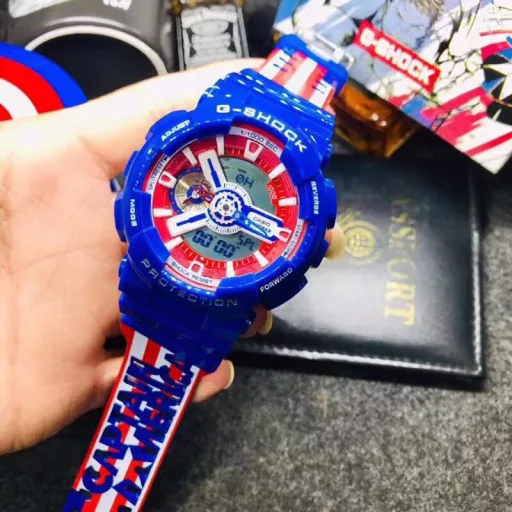 GA-110 Hand-raise Light Casio G-SHOCK--Classic shockproof dial design👍In stock and shipped immediately, 45-degree automatic hand-raise light function with strong visual impact🙈LCD liquid crystal display💡Stopwatch speed function accurate to 1/1000 second⌛Shockproof📣Anti-magnetic💥200 meters waterproof🏊48 city time📲Countdown⏳Alarm clock⏰Fully automatic calendar and other powerful functions