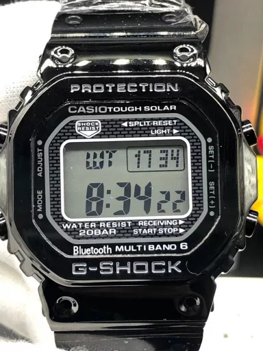 👍👍Original Casio G-SHOCK GMW-B5000 series, 35th anniversary limited edition electronic sports watch! Official price 5000+ overseas orders! 30 meters waterproof! Fashionable and versatile electronic watch! Top configuration, top network exclusive channel supply! Led lighting, daily alarm, hourly report, stopwatch, countdown, metal dial, resin material/stainless steel strap, mineral glass, thickness 13mm, case diameter 43.2mm