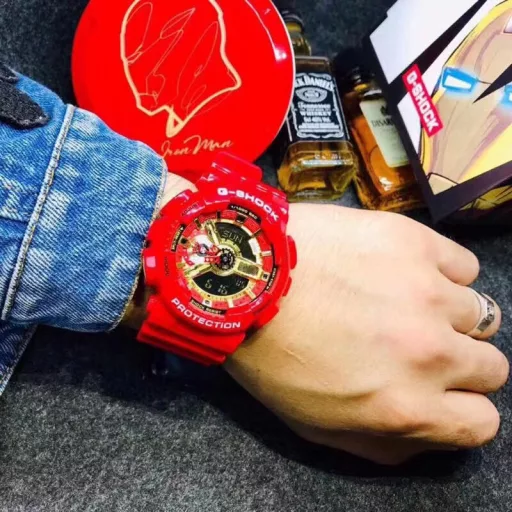 GA-110 Hand-raise Light Casio G-SHOCK--Classic shockproof dial design👍In stock and shipped immediately, 45-degree automatic hand-raise light function with strong visual impact🙈LCD liquid crystal display💡Stopwatch speed function accurate to 1/1000 second⌛Shockproof📣Anti-magnetic💥200 meters waterproof🏊48 city time📲Countdown⏳Alarm clock⏰Fully automatic calendar and other powerful functions