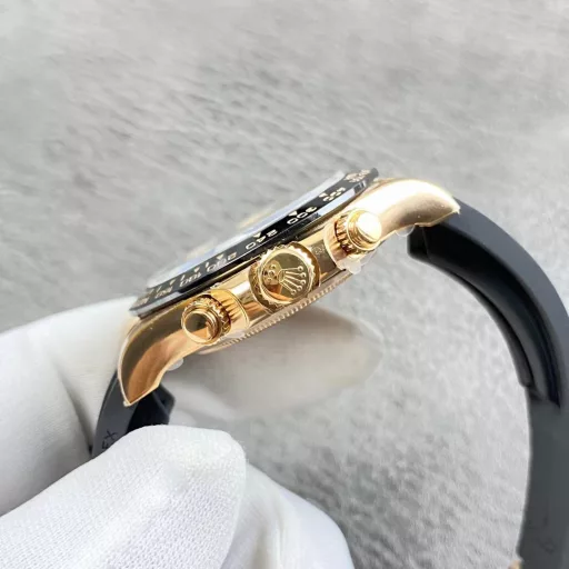 Rolex Daytona series, Latte! Equipped with Dandong factory 4130 movement, 40mm diameter, 12.2 thickness! C factory
