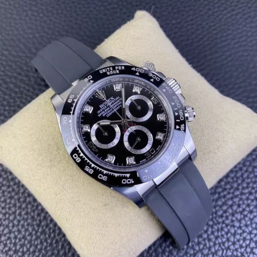 CLEAN/C factory new product Daytona black face diamond nail Daytona 4130 movement currently the highest quality Daytona