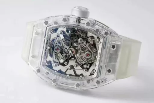 The King Returns EUR Snow Glaze V2 Upgraded VersionFactory's latest masterpiece, the top artifact Richard DeMille RM056-Snow Glaze! The most exciting replica tourbillon watch! Shocking! 1⃣️Based on the million-level genuine Richard DeMille, the EUR tourbillon movement is customized according to Swiss standards. The first Swiss standard customized tourbillon movement in the market, the most restored Richard Miller. 2⃣️In-depth research on the case material of the original RM056, using aviation titanium metal, which is 30% lighter than ordinary titanium case watches. The case lock structure is highly restored to the original level! 3⃣️Top-grade Indonesian imported rubber strap, designed according to the real Richard DeMille strap. EUR Factory is omnipotent, paying tribute to you who are omnipotent!