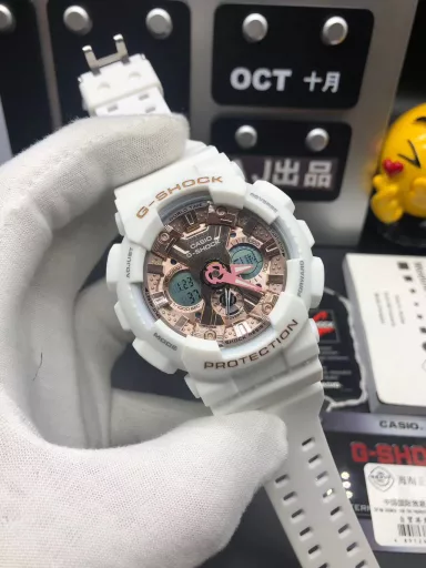 Hot selling GA-120 hand-raise light Casio G-SHOCK--classic shockproof dial design👍In stock and shipped immediately, 45-degree automatic hand-raise light function with strong visual impact🙈LCD liquid crystal display💡Stopwatch speed function accurate to 1/1000 second⌛Shockproof📣Anti-magnetic💥200 meters waterproof🏊48 city time📲Countdown⏳Alarm clock⏰Fully automatic calendar and other powerful functions