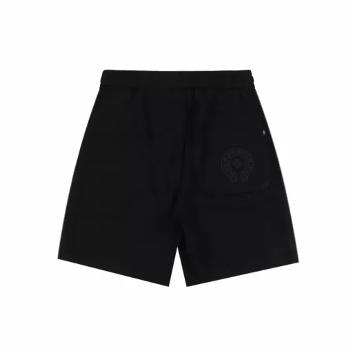 Chrome Hearts Cross Patch Embroidered ShortsOriginal purchase, fabric is made of 330g pure cotton, soft and comfortable, ready-to-wear washing process, imported TAJIMA machine positioning embroidery, customized sterling silver arc buckle, pure hand stitching, customized accessories, large factory products are very demanding workmanship, comfortable and natural to wear, workmanship details compared to the counter, second-rate market version