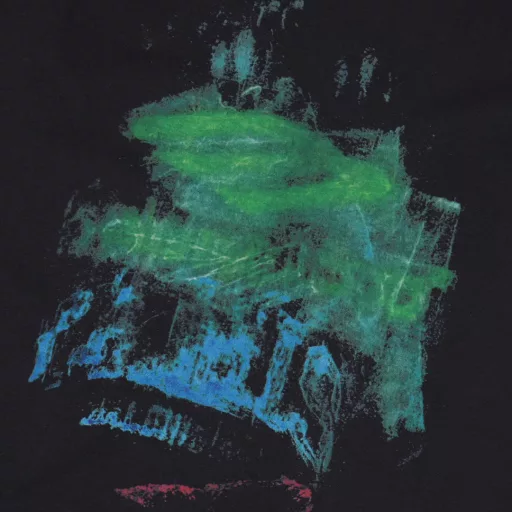 Balenciaga BLCG25ss hand-washed cut. Phantom graffiti short-sleeved T-shirtImported white ink direct printing. Breathable. Loose version for men and women