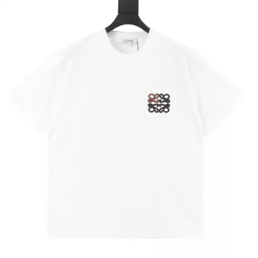 Loewe classic 3D sketch logo embroidered short sleeves