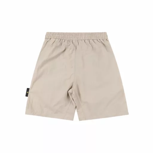 Stone Island Solid Logo Nylon Shorts