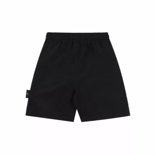 Stone Island Solid Logo Nylon Shorts
