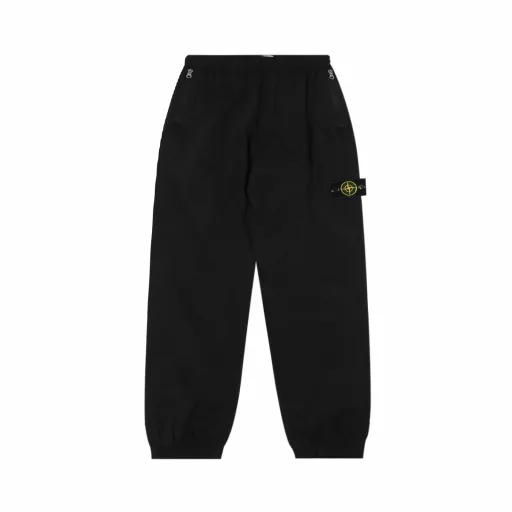 Stone Island SS23 Nylon Meta series solid color metallic nylon elastic trousers loose long casual trousers Metallic nylon fabric Perfect gloss restoration Extremely comfortable touch Original logo Metallic nylon series yyds Full of functional style Full set of original three-standard accessories Hardware logo custom laser logo
