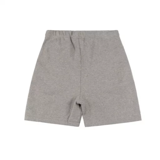 Fear Of God FOG Essentials Double Line 22ss Black Letter Flock Print Shorts