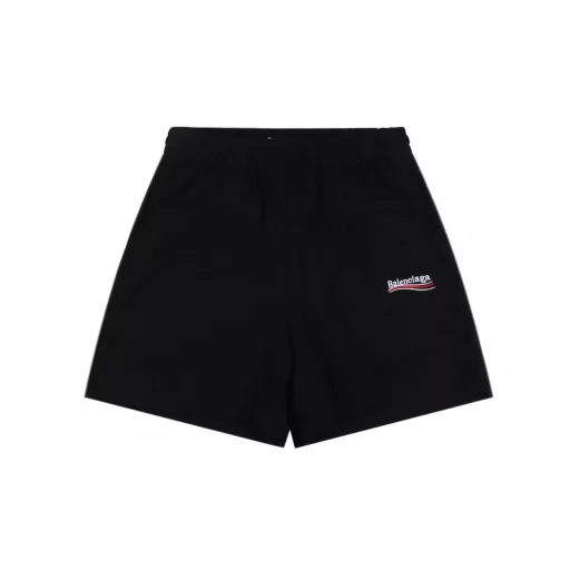 Balenciaga Coke Embroidered Small Logo ShortsThe fabric is customized from the original, which is very time-consuming and wasteful. The density and feel are consistent with the original. The elastic waist is matched, and the waistline can be easily adjusted. The black webbing design on the side is the finishing touch of the whole pants, which is more personalized and advanced. The loose wide-leg pants style can instantly turn the upper body into long legs. The feel is soft and delicate, and the upper body is very comfortable. It is easy to match without any entanglement when going out.