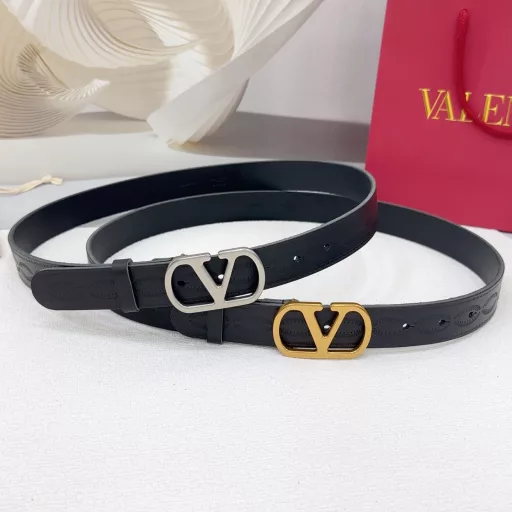 Valentino belt, double-sided top layer cowhide, copper hardware buckle original mold custom celebration