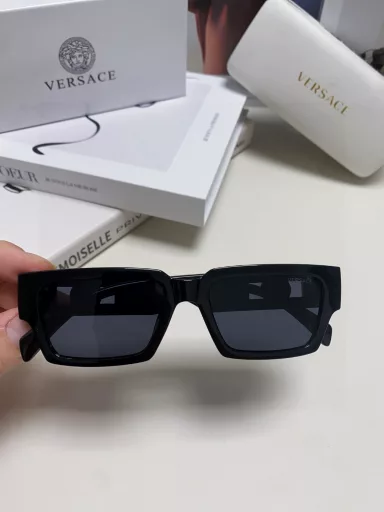 Versace 2024 new Internet celebrity sunglasses for women, high-end sense, cool and stylish, personality and hip-hop, men's trendy sunglasses for couples