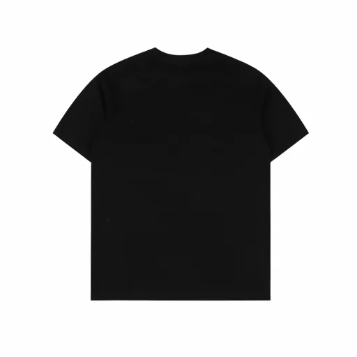 Loewe 25ss logo contrast color letter embroidery short sleeve T-shirtOfficial synchronization 1:1 original mold opening fashion personalitySimple logo letter logo embroidery on the chestVersatile trend Pure original quality Original washed fabricHang tag, collar label, washed wheat three labels complete