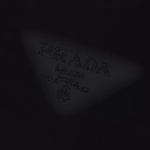 Prada 25ss triangle logo embroidery and inkjet short-sleeved T-shirtThe fabric is made of high-weight 260g combed cotton, customized 1:1 thread, comfortable and skin-friendly, no strange feeling,Customized dyed fabric, high textile density, good drape, not easy to deform, thick weave plus compact spinning process,Will not affect the breathability of the fabric, the color saturation is very high Customized auxiliary materials three labels,The triangle logo inkjet and logo embroidery process on the chest, simple and freshA versatile and good-looking short-sleeved loose version covers the flesh and makes it look thin and not picky