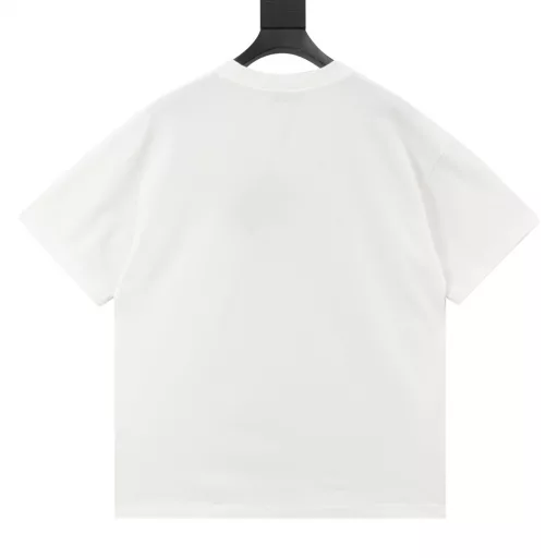 Prada 3D Toothbrush Velvet Graffiti Embroidered Short Sleeve