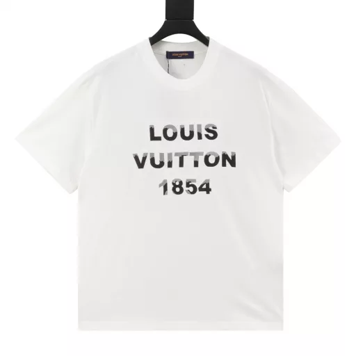 Louis Vuitton classic hand-painted tatami embroidered short sleeves