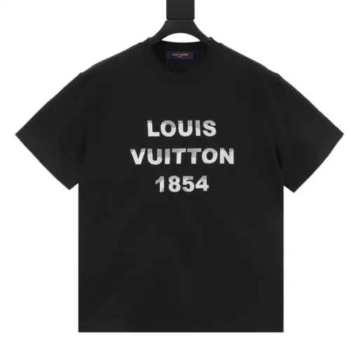 Louis Vuitton classic hand-painted tatami embroidered short sleeves