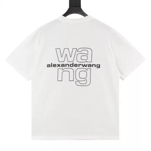 Alexander Wang Classic Heavy Rivet Taped Short Sleeve