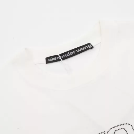 Alexander Wang Classic Heavy Rivet Taped Short Sleeve