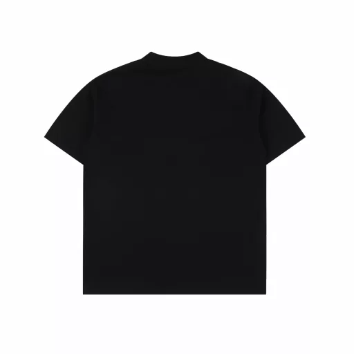 Loewe 25SS hollow letter short-sleeved T-shirtThe fabric is made of customized 240g 26-count special smooth double-strand fine cotton plain weave high-density dust-free cotton fabric. The front is high-density thickened, the line is flat, OEM quality, a full set of customized accessories