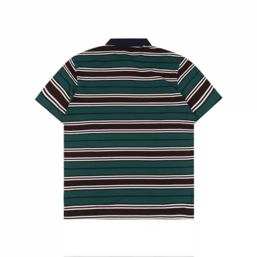 Prada PRD red and green striped short-sleeved Polo shirtOriginal purchase, customized 60-count double-strand 190g twill cotton fabric, the fabric has been washed, the texture is better, not easy to deform, not easy to shrink, not easy to fade, and the fit is perfect. Laser cutting alignment, the sleeves are symmetrical on the left and right. The chest uses imported machine embroidery technology, three-dimensional embroidery. The lines are smooth and delicate. The upper body effect is very good, the same style for men and women