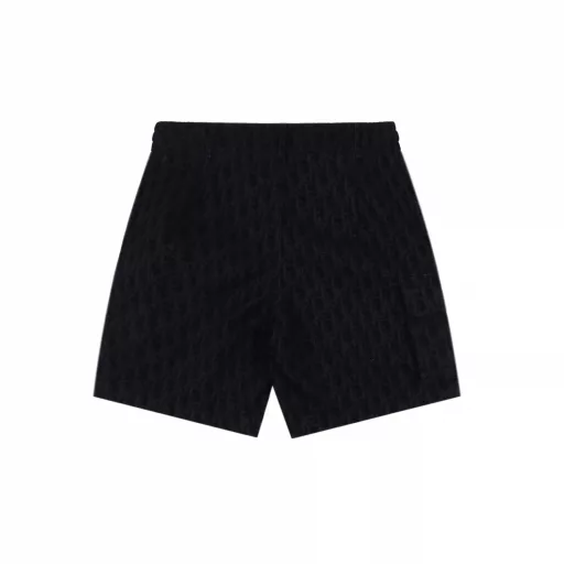 Dior's limited edition flocked denim shorts for the Year of the SnakeAll over the body, classic monograms are reinterpreted. Snake-shaped patterns under the pockets form the brand's letters. Slight flocking effect. Three-dimensional pattern. Cotton denim fabric. Low-key dark washed design style. Classic fit. Suitable for everyone.