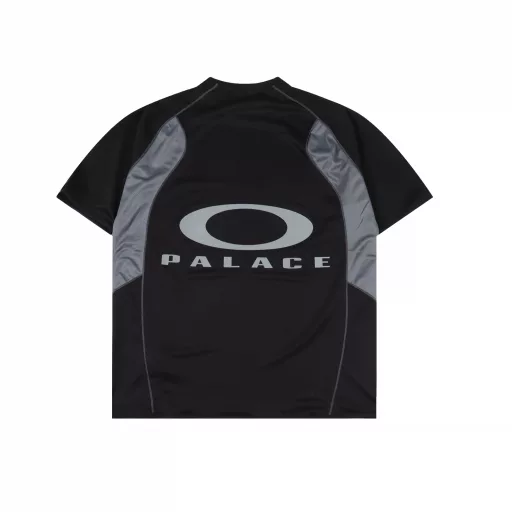 PALACE ✖️Oakley 25SS co-branded reflective mesh short-sleeved shirtTECH JERSEY 3m reflective logo splicing quick-drying retro jersey short-sleeved T-shirtMesh quick-drying fabric Retro color matching splicing Fabric slightly elastic Breathable and quick-drying No shrinkage or deformation 3M reflective print design on the front and backIt is a good choice for daily wear or sports and fitness!