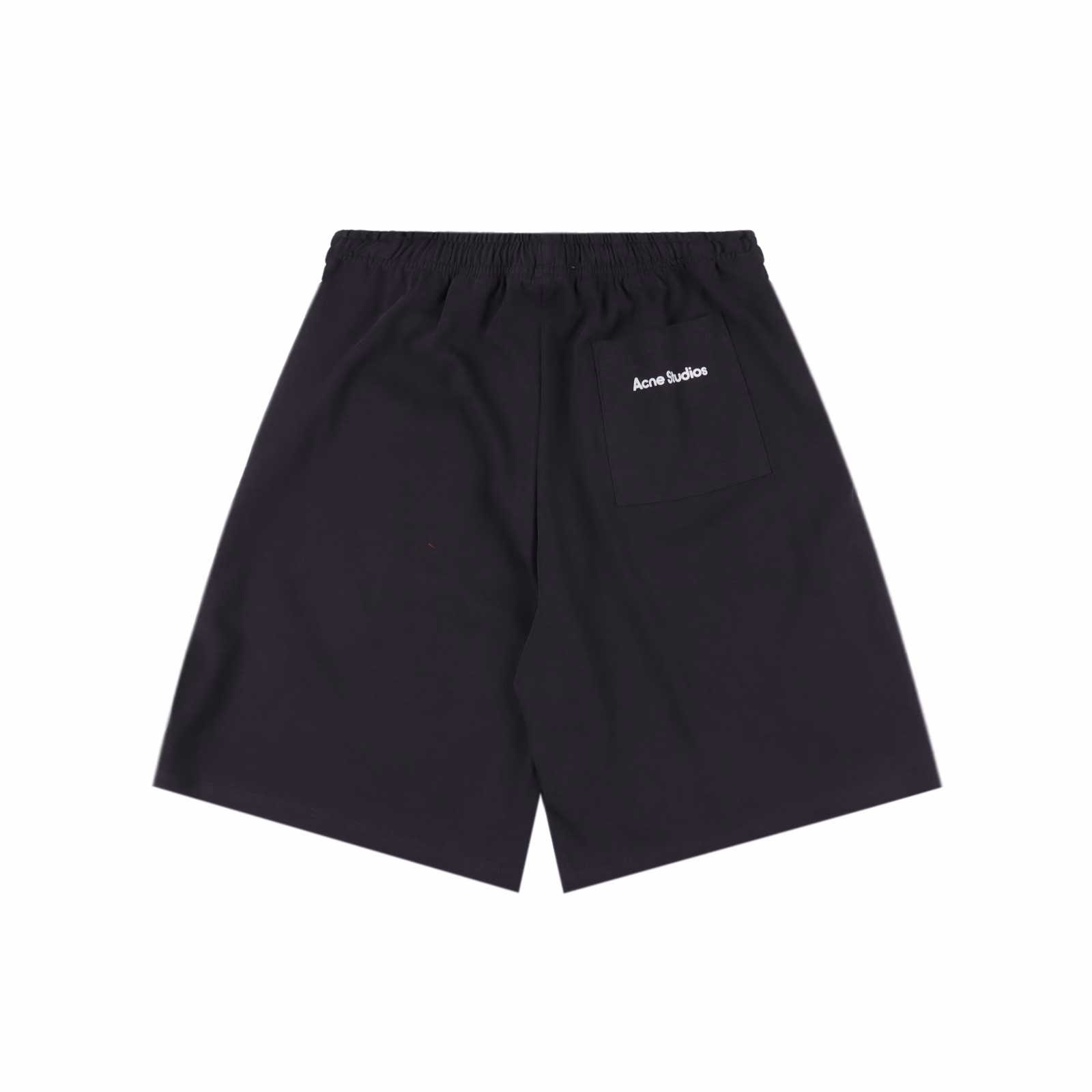 Acne Studios 25SS washed letter loose shortsDisassemble and analyze immediately after purchaseExclusively woven and dyed 32S 360G active double-ply double-yarn combed fabric The only correct color on the market Correct main label webbing The surface of the fabric turns slightly white after washing The pocket logo embellishes the brand characteristics Low-key yet luxurious True original style restoration