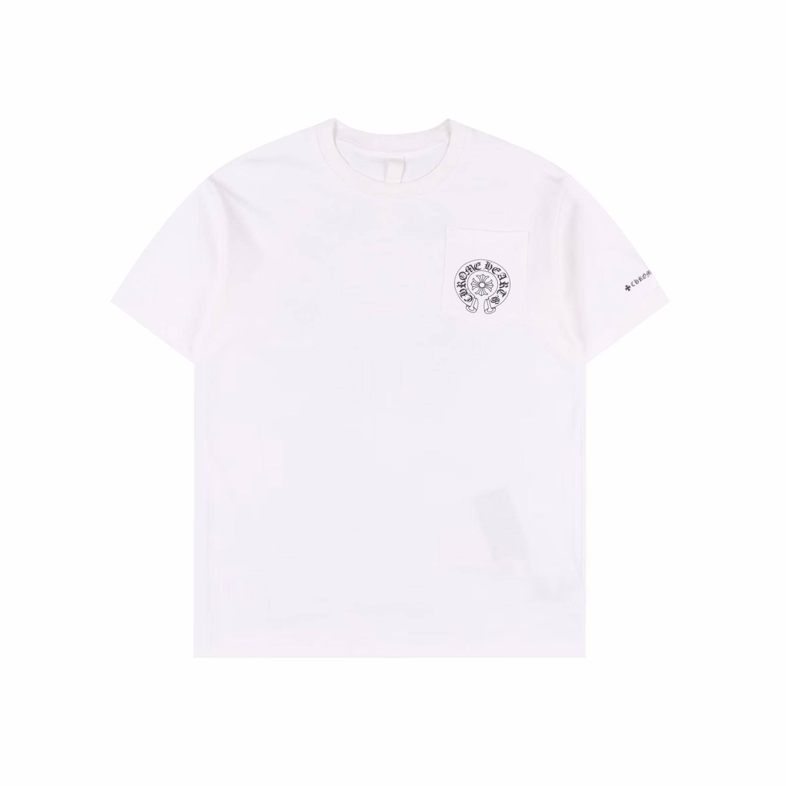 Chrome Hearts front and back horseshoe print short sleeve T-shirtPrinted by imported direct injection machine Hardware accessories are all custom-madeCorrect configuration Black 2025 Chrome Hearts genuine packaging 280g custom-dyed double yarn cotton Large version Loose and stylish Different from the low version of the slim version The upper body is pulled up Correct high-density main label Washable hangtag Hand-sewn