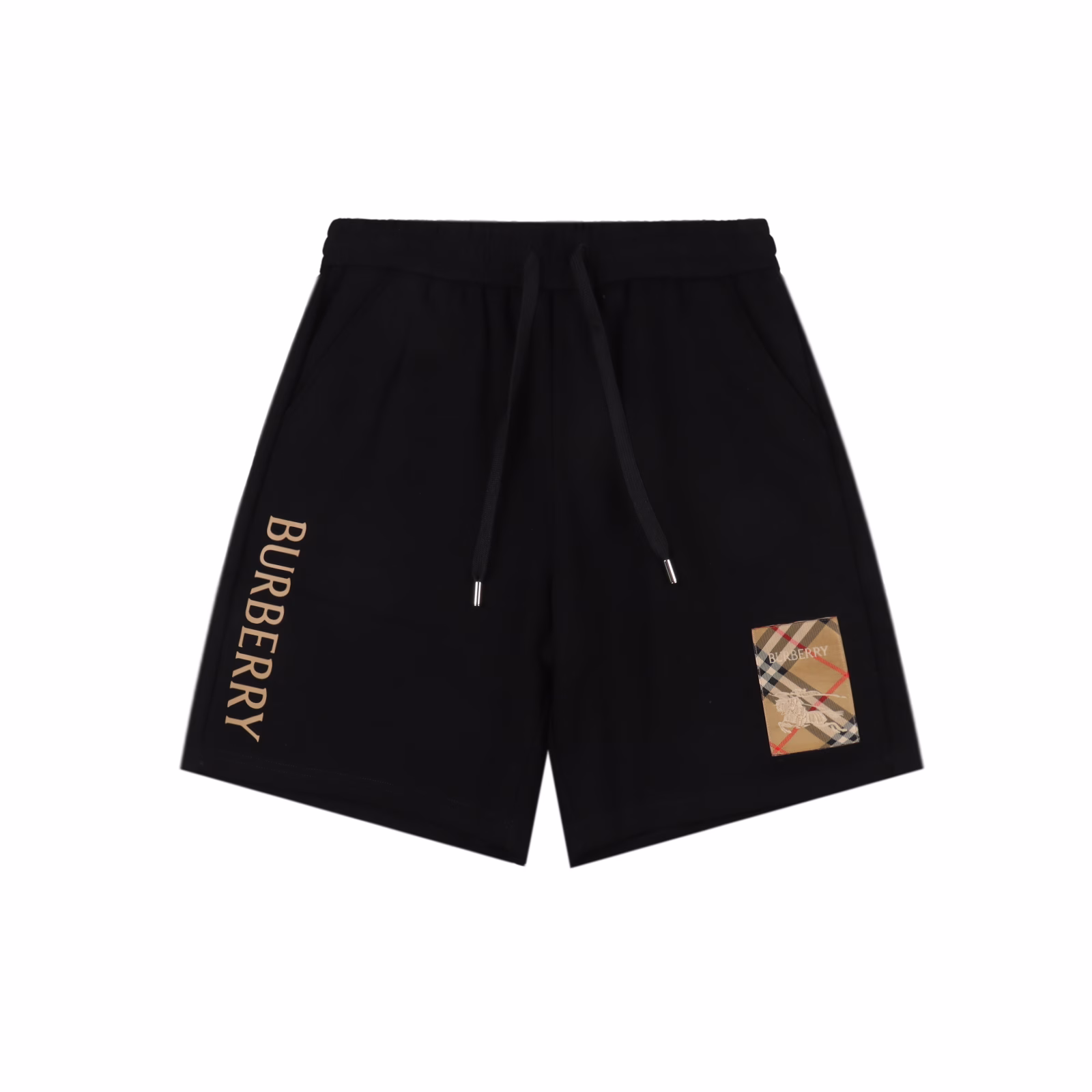 Burberry/25ss Warhorse patch rubberized letter shortsBurberry's popular shorts, unisex, let you feel free with every step, three-dimensional tailoring greatly improves the freedom of movement, built-in elastic drawstring at the waist, fits the body without pinching the skin, no marks after sitting for a long time, rear pockets to safely store personal belongings, 16-needle high-density stitching reinforces the waist and pockets, and can withstand frequent wear; Burberry's letter logo is paired with classic plaid warhorse patch, full of details, and can be easily controlled by people of all body shapes, which can be said to have both strength and appearance!
