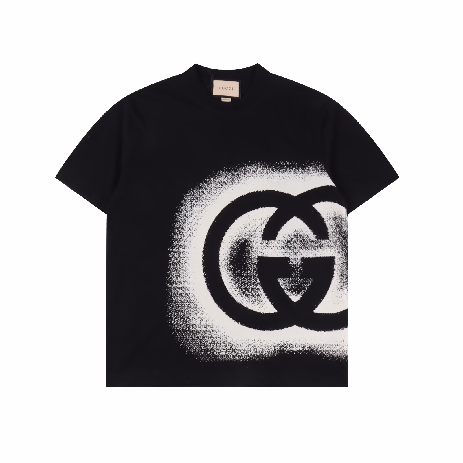 GUCCI logo ink print short sleeves
