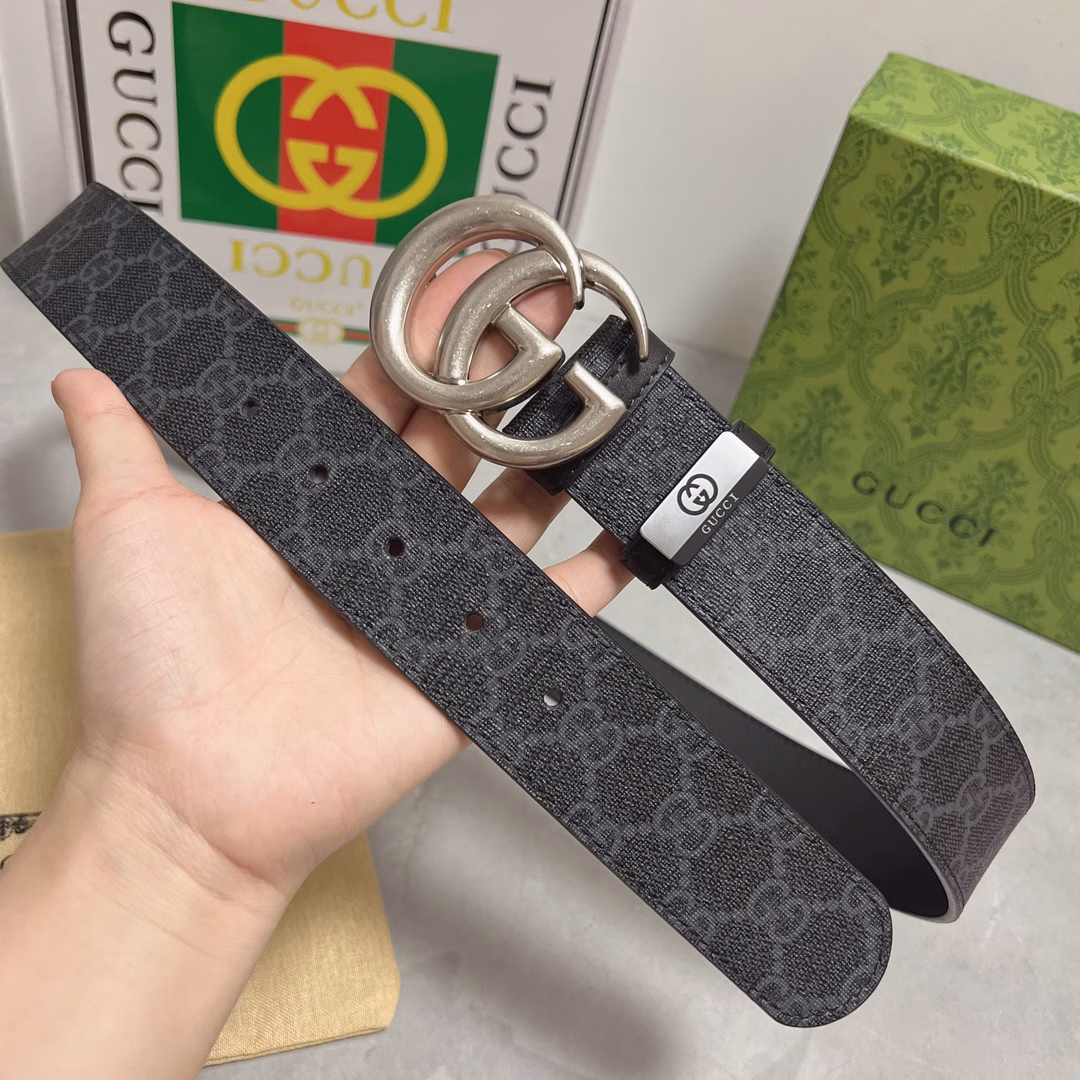 GuCci 💕Original P130Material: Original cowhide belt. Original quality from the counter, fine workmanship, fashionable brand, the first choice for gifting or personal use