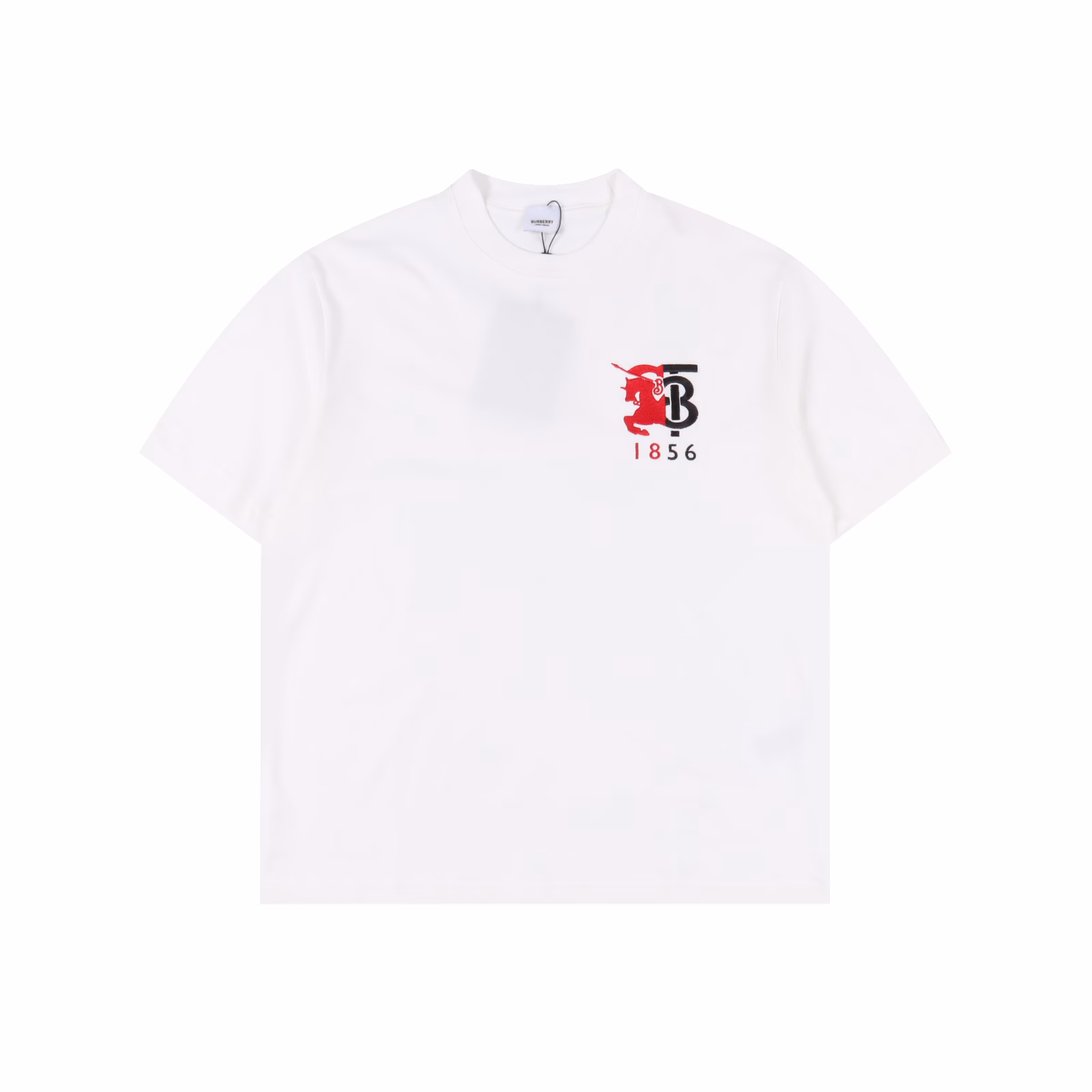 Burberry prancing horse TB badge embroidered short sleevesSelected long-staple cotton yarn, 260g fine spinning high-count heavyweight custom-woven and custom-dyed fabric,High-temperature washing and shaping before cutting, finished product is washed again, skin-friendly and soft, with natural drape.Same as the counter, slightly dropped shoulders and loose version, salty or sweet, suitable for both men and women, super versatile.Original label.