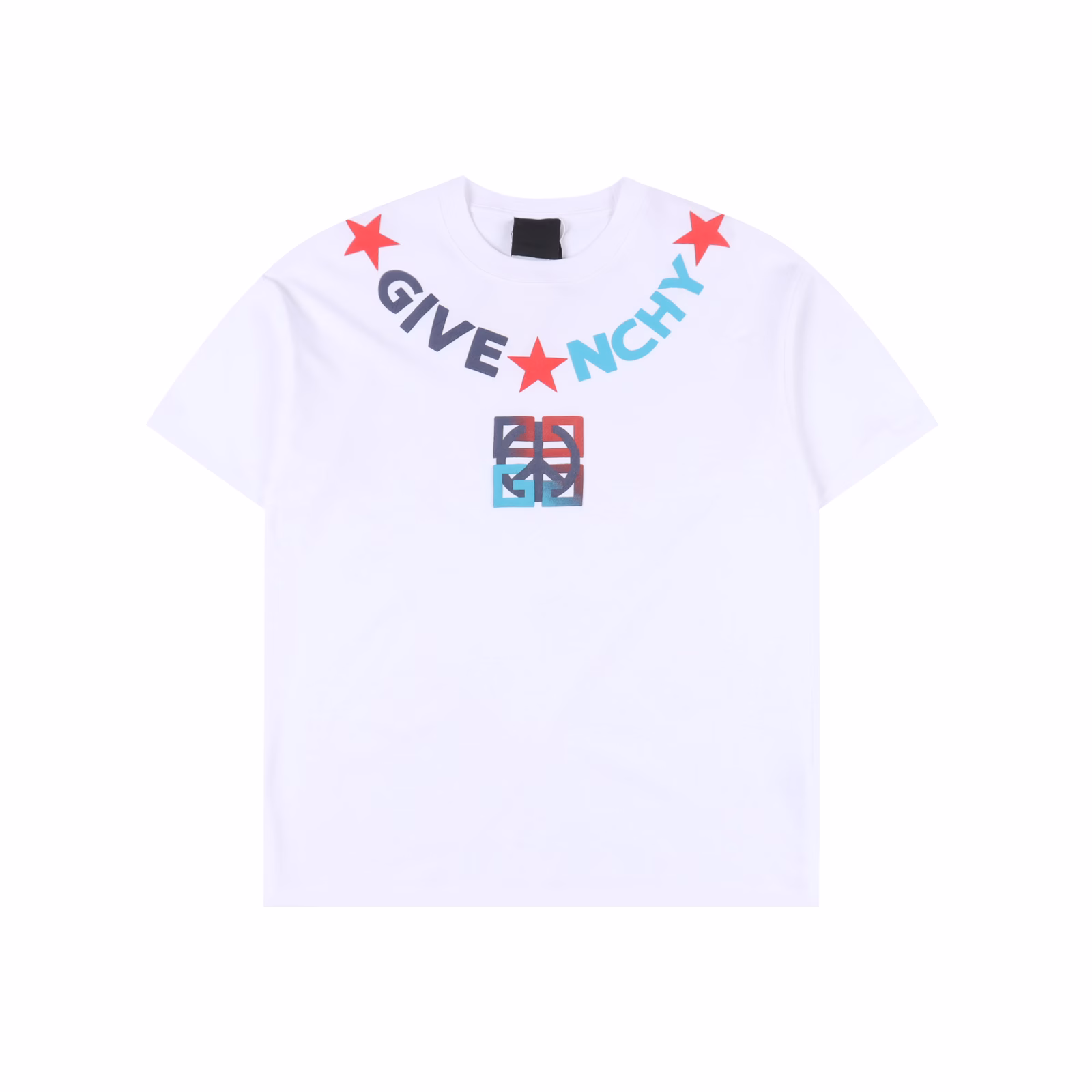 Givenchy 25ss Neckline Logo Letter Foam Print Necklace Short Sleeve T-shirtThe fabric is made of high-weight 260g combed cotton, customized 1:1 thread, comfortable and skin-friendly without any strange feeling,Customized dyed fabric, high textile density, good drape, not easy to deform, thick weave plus compact spinning process,Neckline necklace logo letter foam printing processWill not affect the breathability of the fabric, the color saturation is very high Customized auxiliary materials three standards,A versatile and good-looking short-sleeved loose version that hides the flesh and makes you look thin and not picky