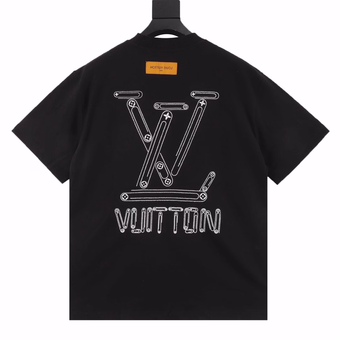 Louis Vuitton Building Blocks Embroidered Short Sleeve