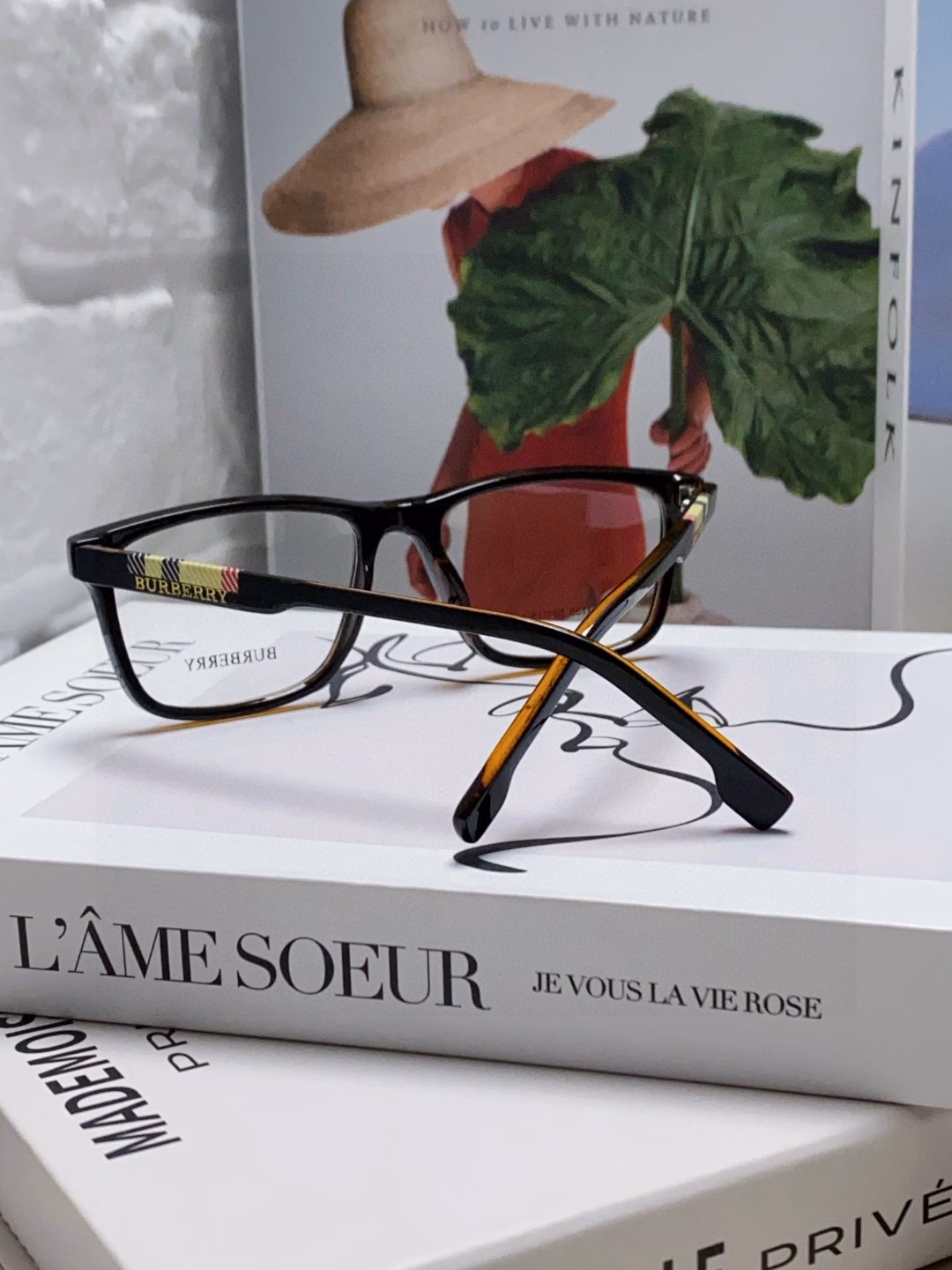 Burberry 2025 new products myopia glasses frame men's optical glasses with full frame business fashion frame