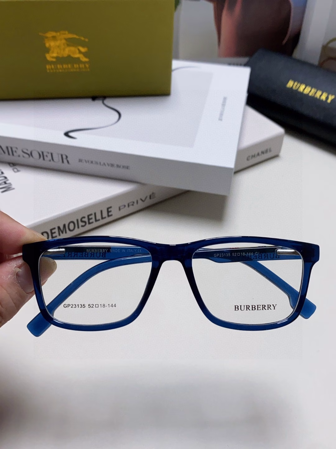 Burberry 2025 new products myopia glasses frame men's optical glasses with full frame business fashion frame